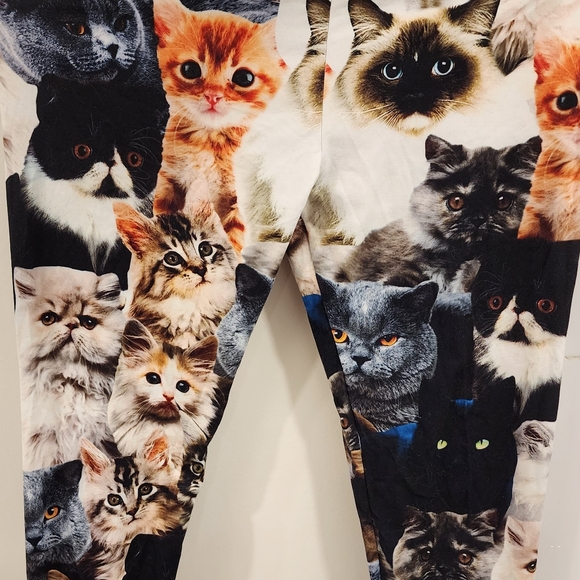 Cat Leggings ๐๐โโฌ Size S-M (One Size) - Picture 1 of 3